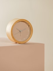 Karlsson Soft Pink Gentle Light Alarm Clock - Image 1 of 4