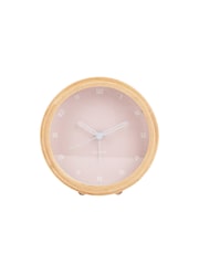 Karlsson Soft Pink Gentle Light Alarm Clock - Image 2 of 4