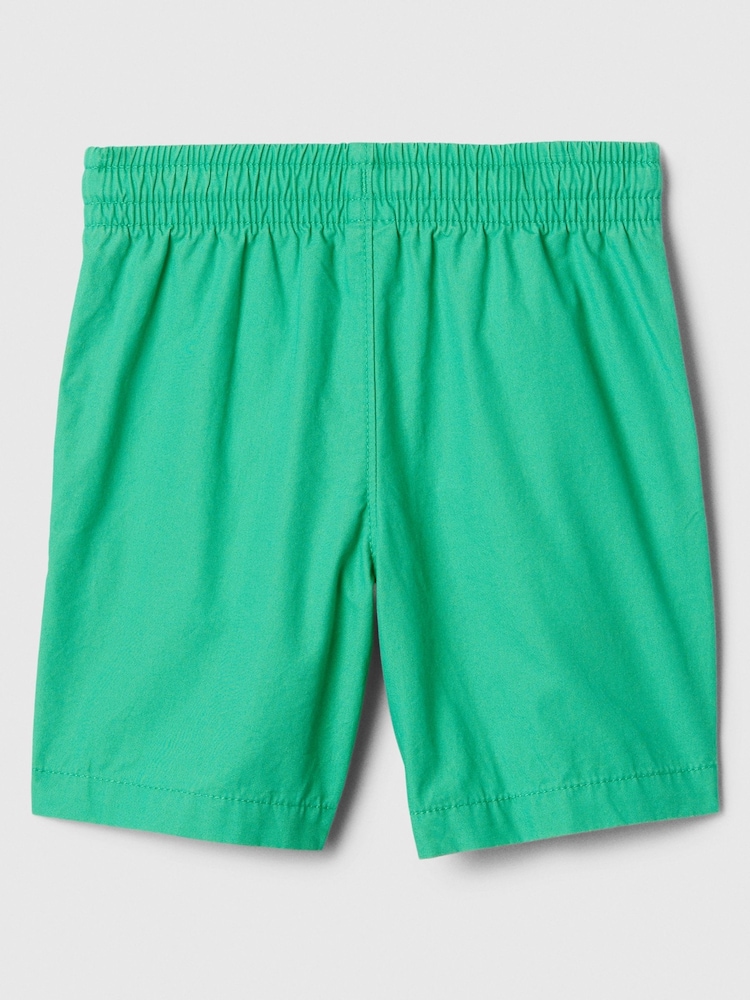 Gap Green Poplin Pull On Baby Shorts (Newborn-5yrs) - Image 2 of 3