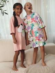 Pink/Purple Squishmallows License Nighties 2 Pack (5-14yrs) - Image 2 of 9