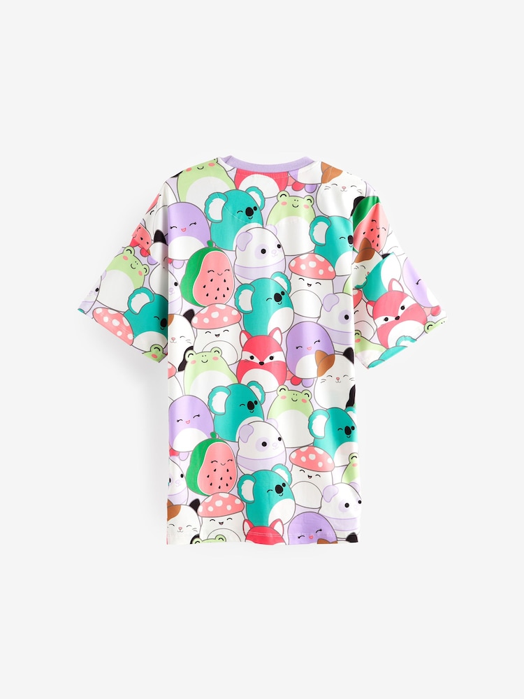 Rose/Violet - Squishmallows Licence Nighties 2 Lot (5-14ans) - Image 6 of 9
