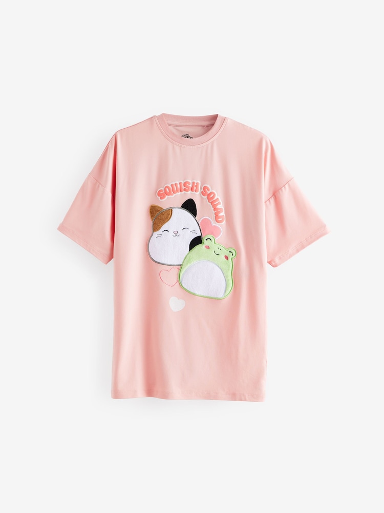 Rose/Violet - Squishmallows Licence Nighties 2 Lot (5-14ans) - Image 7 of 9