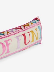 Multi Bright House of Fun Cut Velvet Draught Excluder - Image 5 of 5