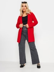Yours Curve Red Pocket Blazer - Image 3 of 5