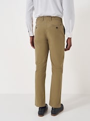 Натуральный цвет - Прямые брюки чинос Crew Clothing - Image 3 of 5