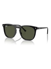 Ray-Ban Rb2210 Square Black Sunglasses - Image 5 of 8