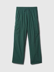 Gap Green Nylon Cargo Trousers - Image 6 of 6