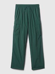 Gap Green Nylon Cargo Trousers - Image 7 of 7