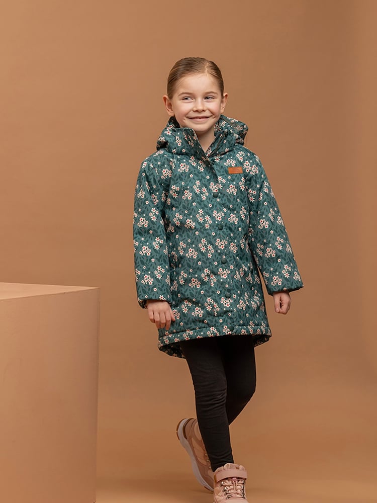 Trespass Natural Rainstone Unisex Kids Rainwear Jacket - Image 1 of 5