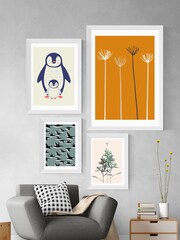 East End Prints White Geese Framed Art Print - Image 3 of 3