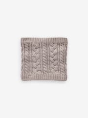 Neutral Cable Knit Snood (1-16yrs) - Image 2 of 3