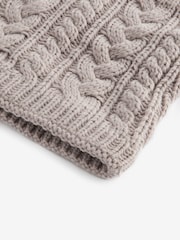 Neutral Cable Knit Snood (1-16yrs) - Image 3 of 3