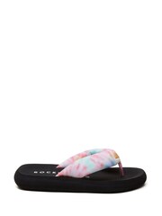 Rocket Dog Spotlight Olney Sequin Fabric Sandals - Image 1 of 3
