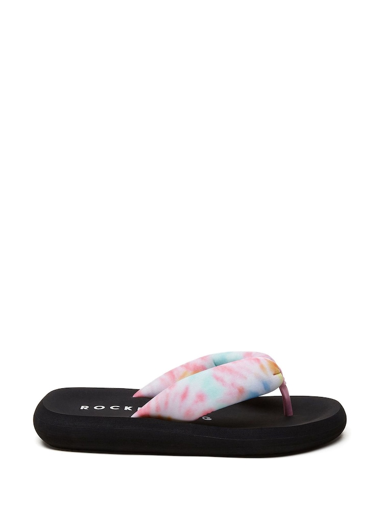 Rocket Dog Spotlight Olney Sequin Fabric Sandals - Image 1 of 3
