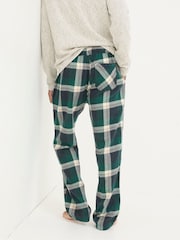 FatFace Green Oxshott Check Pyjamas - Image 2 of 3