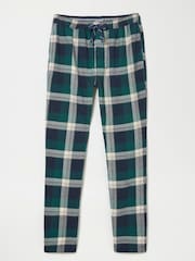 FatFace Green Oxshott Check Pyjamas - Image 3 of 3