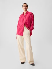 Gap Langärmeliges Oversize-Hemd aus Bio-Baumwolle - Bild 3 von 4