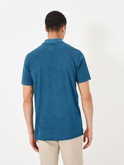 Crew Clothing Towelling Polo Shirt - Image 2 of 4