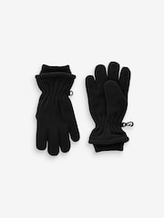 Black Fleece Gloves (3-16yrs) - Image 1 of 3