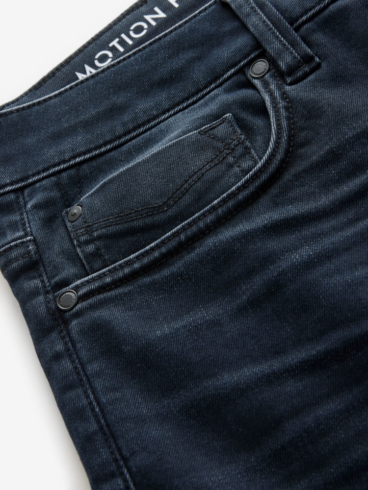 Inktblauw - Slim Fit - Motionflex jeans - Image 8 of 9