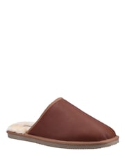 Hush Puppies Coady Leather Slippers - Image 2 of 3