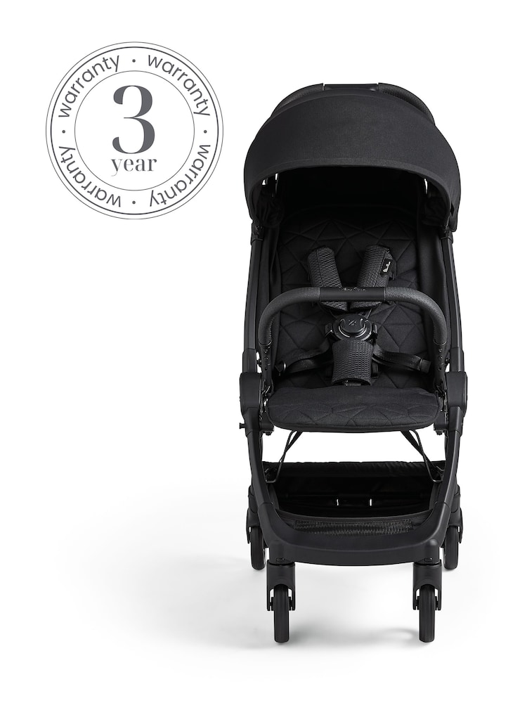 Silver Cross Black Clic Compact Pushchair - Image 2 of 6