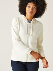 Regatta Cream Flamino Full Zip Hooded Fleece - Image 1 of 6