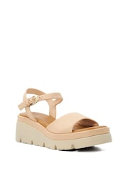 Dune London Pink Komodo Soft Upper Sandals - Image 3 of 6