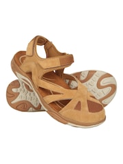 Mountain Warehouse Natural Womens Sussex Covered Sandals - Image 1 of 8