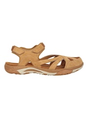 Mountain Warehouse Natural Womens Sussex Covered Sandals - Image 2 of 8