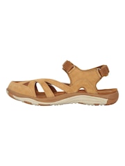 Mountain Warehouse Natural Womens Sussex Covered Sandals - Image 5 of 8