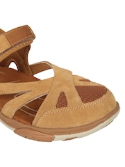 Mountain Warehouse Natural Womens Sussex Covered Sandals - Image 8 of 8