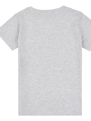 Lee Grey Girls Regular Fit Wobbly Graphic T-Shirt - Image 7 of 8