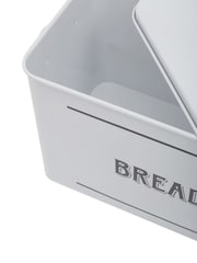 Maison by Premier Black Grocer Metal Bread Bin - Image 3 of 4