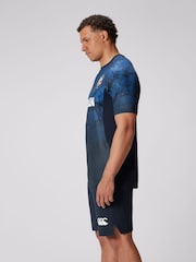 Canterbury Blue British & Irish Lions Rugby Superlight T-Shirt - Image 1 of 8