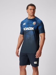 Canterbury Blue British & Irish Lions Rugby Superlight T-Shirt - Image 3 of 8