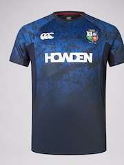Canterbury Blue British & Irish Lions Rugby Superlight T-Shirt - Image 4 of 8