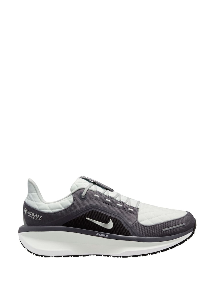 Nike Grey/Silver Winflo 11 GORE-TEX Road Running Trainers - Image 1 of 5
