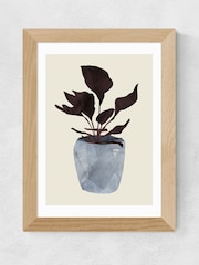 East End Prints Oak Country Plant Framed Art Print - Image 1 of 3