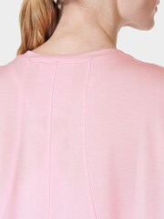 Sweaty Betty Nerine Pink Soft Flow Studio T-Shirt - Image 6 of 8