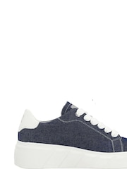 modra - Rieker Womens Evolution na vezalke; z vezalkami Trenerji - Slika 2 iz 10