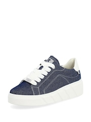 modra - Rieker Womens Evolution na vezalke; z vezalkami Trenerji - Slika 3 iz 10