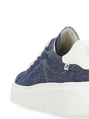 modra - Rieker Womens Evolution na vezalke; z vezalkami Trenerji - Slika 6 iz 10