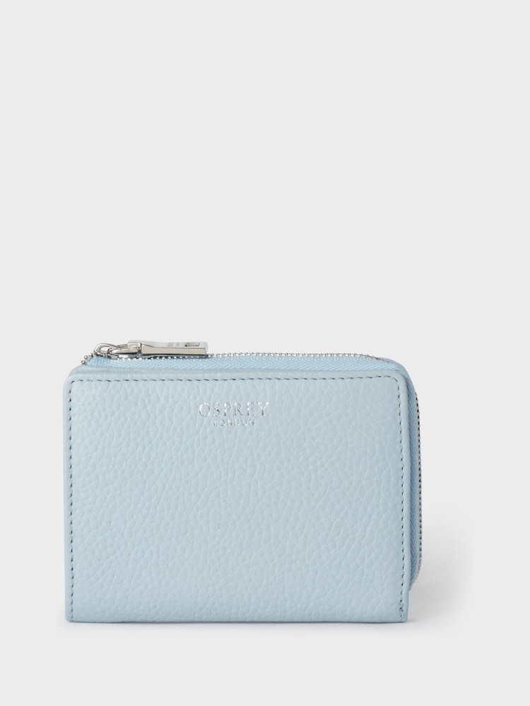 OSPREY LONDON The Stella Medium Leather Zip Purse - Image 1 of 5