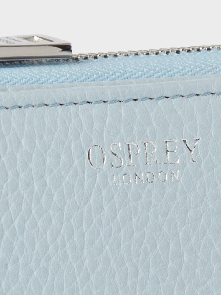 OSPREY LONDON The Stella Medium Leather Zip Purse - Image 5 of 5 OSPREY LONDON The Stella Medium Leather Zip Purse - Image 5 of 5