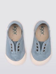 Igor Lona Canvas Plimsolls Shoes - Image 2 of 5