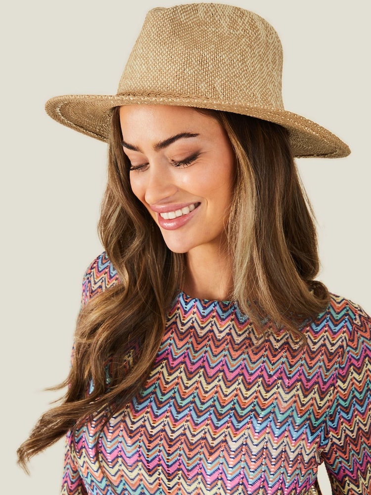 Accessorize Braid Trim Fedora klobuki in kape; pokrivala - Slika 3 iz 3