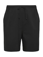 Yours Curve Black Drawstring Swim Shorts - Image 5 of 5