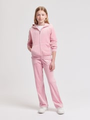 Rosa oscuro - Juicy Couture Tonal Wide Leg Trousers - Imagen 2 de 6