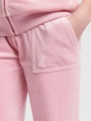 Rosa oscuro - Juicy Couture Tonal Wide Leg Trousers - Imagen 3 de 6